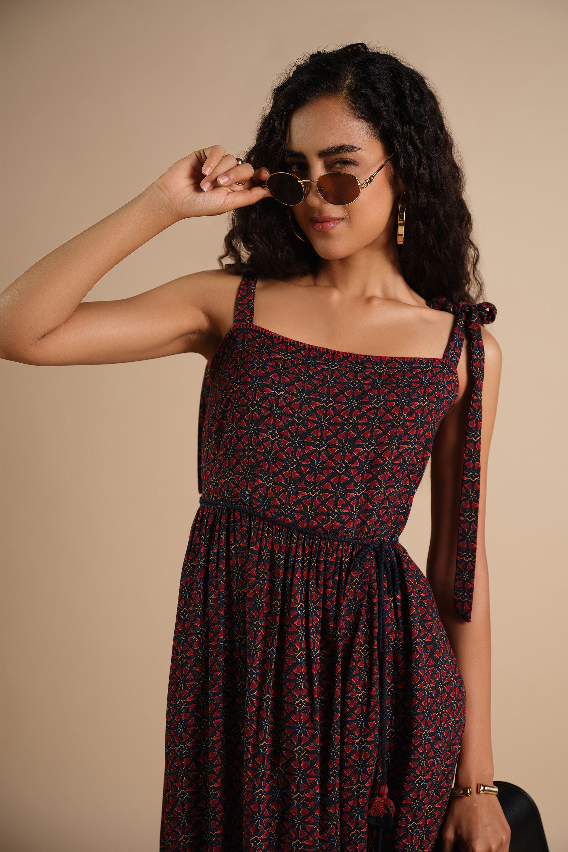 Dilbar Maxi Dress, Indigo, image 4